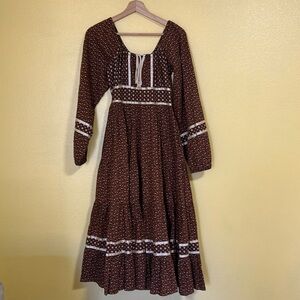 Brown Vintage Dress